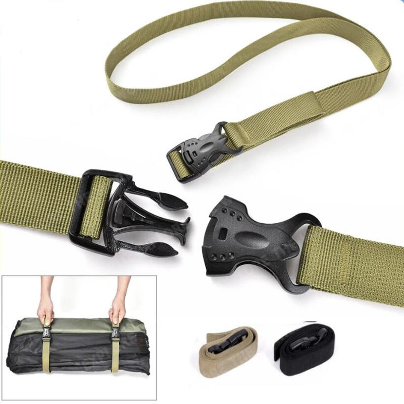 Travel Accessories Hip Belt - 1/2 個多機能ナイロンウエストバッグ交換ストラップ屋外戦術荷物ヒップパック調節可能なベルト