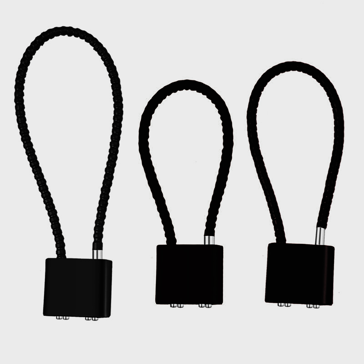 Travel Lock Tsa Approved - 亜鉛合金ラゲッジロック,トラベルケースとバックパック用のキーロック,20 cm, 28 cm, 38cmロッカー