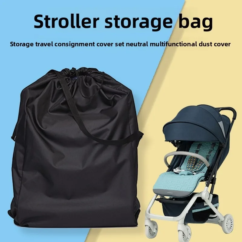 Travel Accessories With Baby - ベビーカー収納袋ユニバーサル防塵バッグベビーカーウォーカーベビーカーカバー旅行発送幼稚園カートアクセサリー