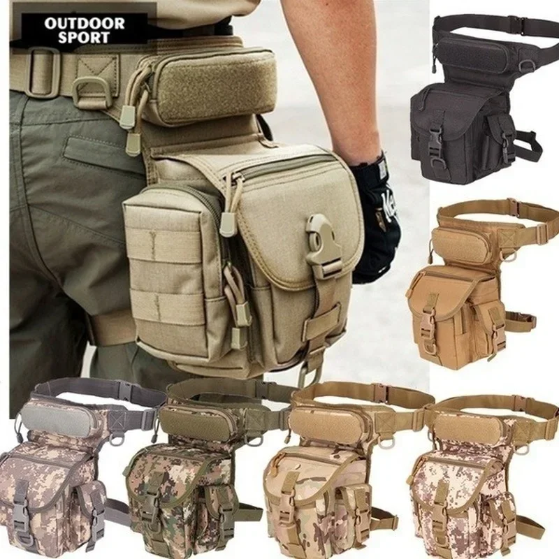 Travel Accessories Hip Belt - 新しいメンズ防水レッグラップヒップドロップベルトウエストオックスフォード布ハイキングキャンプアウトドアスポーツ旅行アクセサリー釣りバッグ