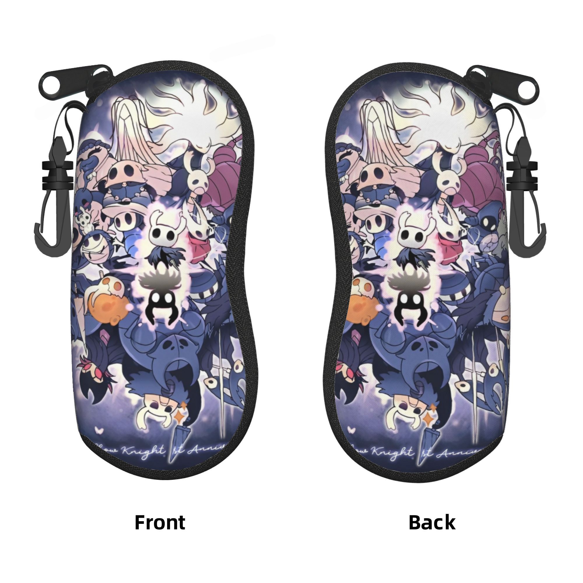 Travel Accessories Pouch For Men - ホロウナイトメガネケースカバーゲーム面白い漫画トラベルサングラスポーチ男性女性用アイウェアアクセサリーオリジナルメガネボックス