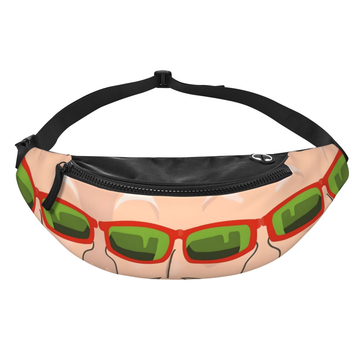 Travel Accessories Pouch For Men - カスタム M-Masters R-Roshis パワフルフェイス ファニーバッグ アニメ