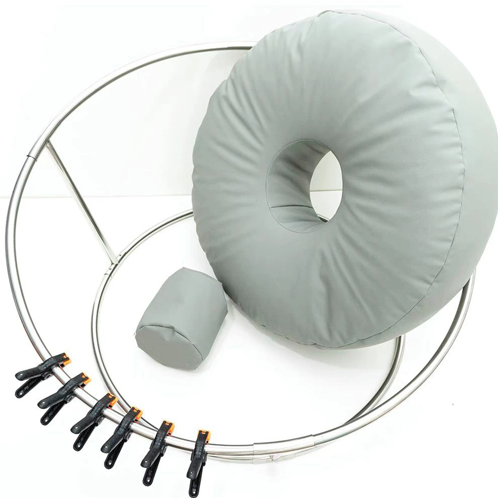 Travel Accessories With Baby - お手玉ポーズ枕 赤ちゃんの写真用 新生児写真撮影小道具 トラベルサイズ お手玉ポーズスタンド メタルフレーム
