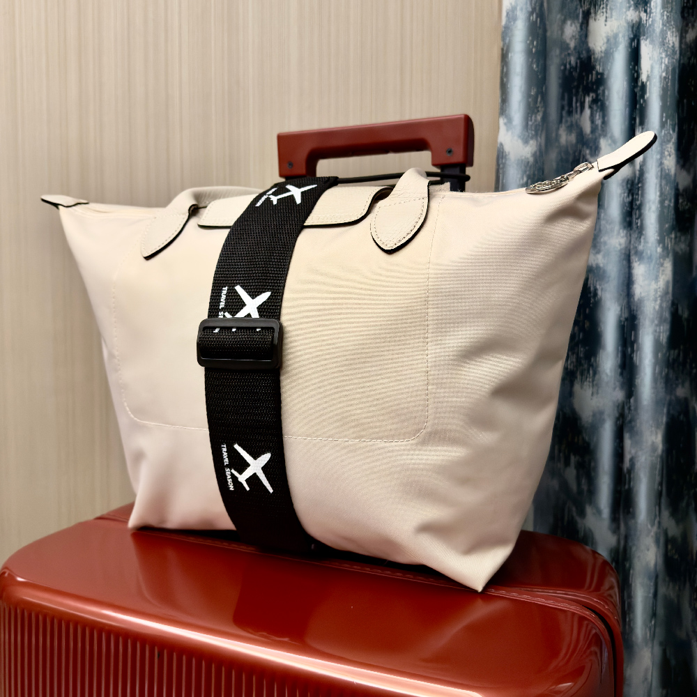 航空機用プリントナイロン製荷物固定ストラップ（1パック入り） - Travel Accessories On Plane のレビューと価格