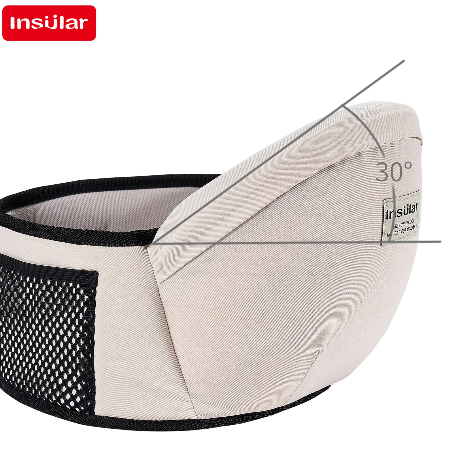 新生児用ハイスツールヒップシートキャリア、厚手のスリング、ウ - Travel Accessories Hip Belt のレビューと価格