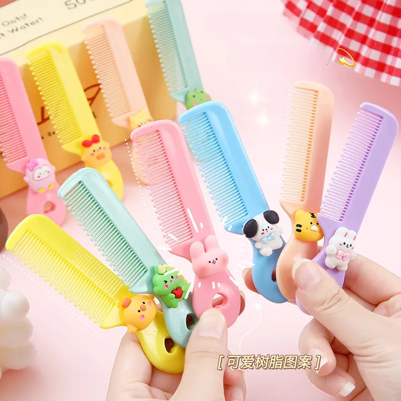赤ちゃんと女の子のための丸い歯のブラシ,動物の絵が描かれたヘ - Travel Accessories For 10 Year Old Girl のレビューと価格