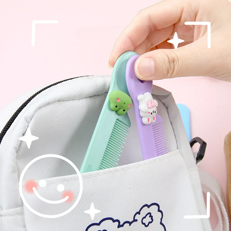 赤ちゃんと女の子のための丸い歯のブラシ,動物の絵が描かれたヘ - Travel Accessories For 10 Year Old Girl のレビューと価格