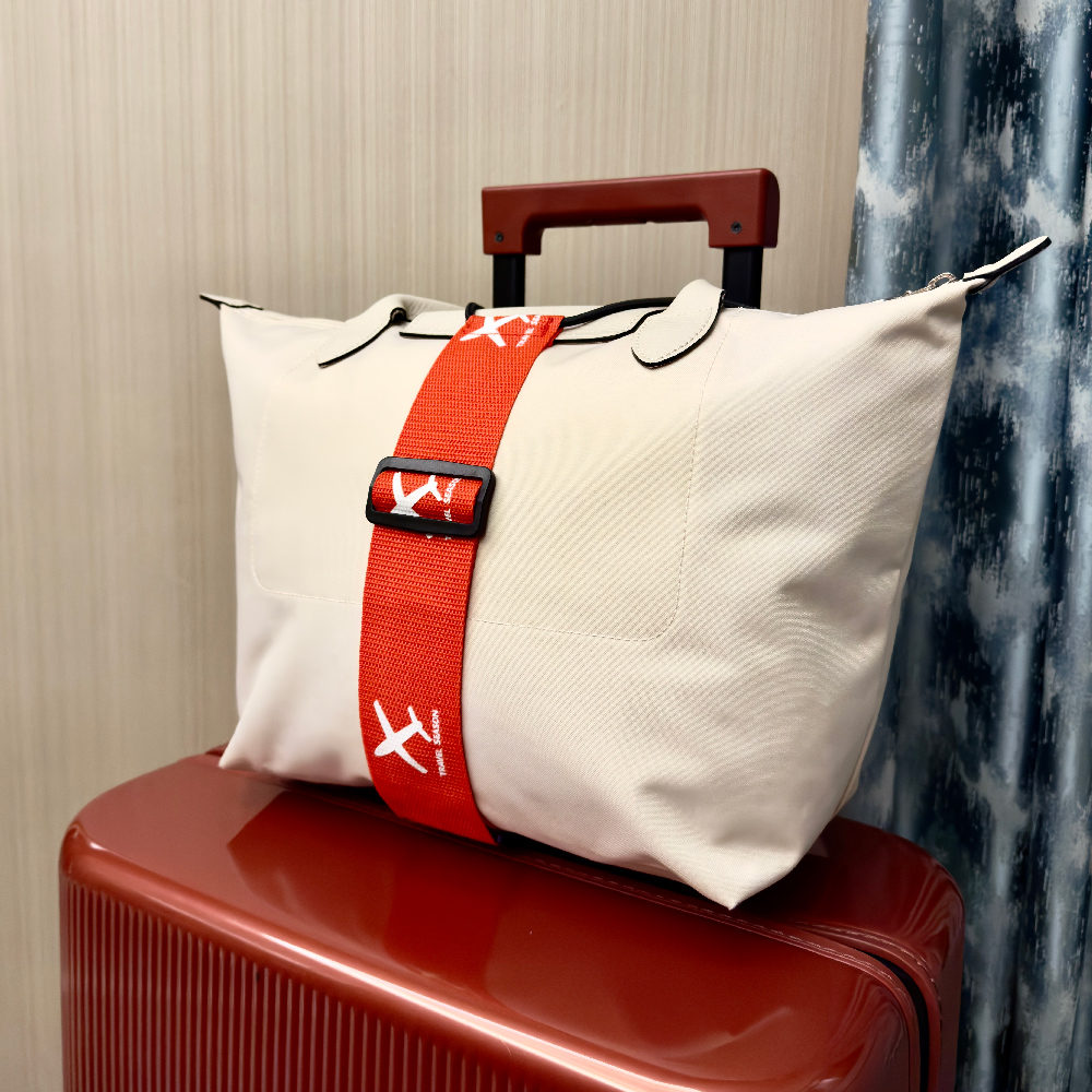 航空機用プリントナイロン製荷物固定ストラップ（1パック入り） - Travel Accessories On Plane のレビューと価格