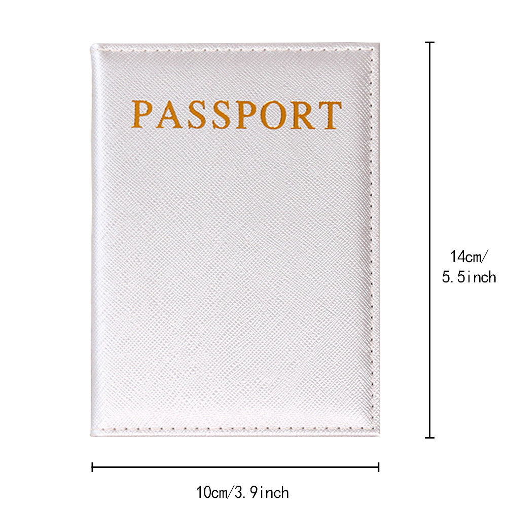 PUレザーパスポートカバー,カードケースカバー,ピンクのレタ - Travel Accessories Pink のレビューと価格
