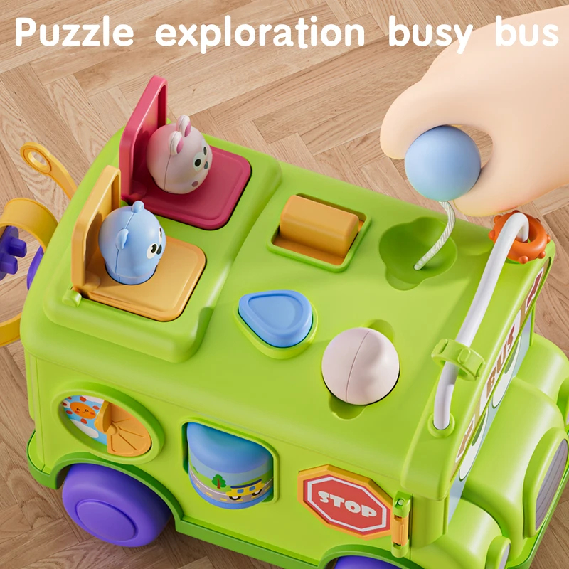 モンテッソーリ教育ベビービジーバスおもちゃ幼児アクティビティ - Travel Accessories With Baby のレビューと価格