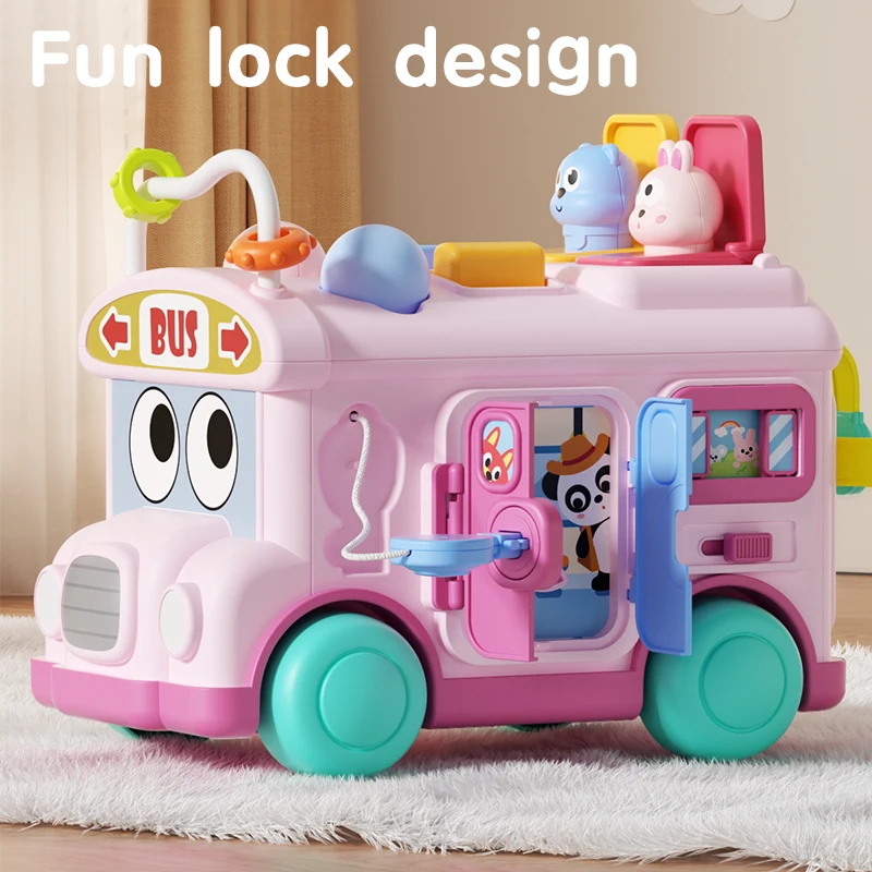 モンテッソーリ教育ベビービジーバスおもちゃ幼児アクティビティ - Travel Accessories With Baby のレビューと価格