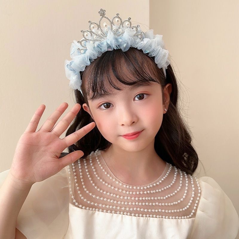 甘い素敵な女の子のヘッドバンドヘアアクセサリーピンクブルーレ - Travel Accessories Pink のレビューと価格