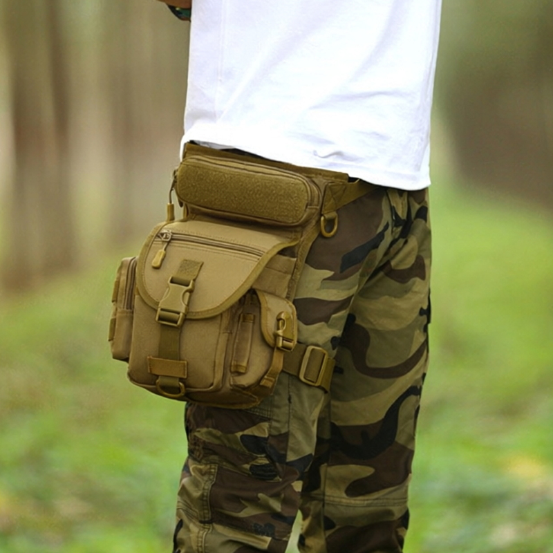 新しいメンズ防水レッグラップヒップドロップベルトウエストオッ - Travel Accessories Hip Belt のレビューと価格