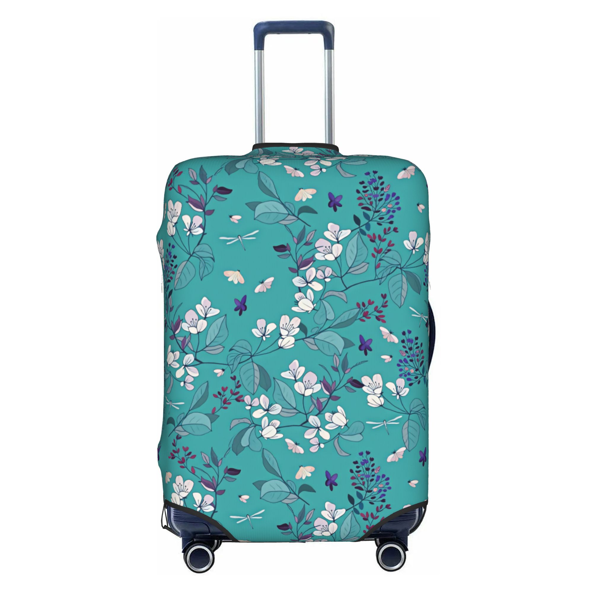 桜紫ライラック荷物カバー伸縮性のある白いリンゴの花旅行スーツ - Travel Accessories Apple のレビューと価格