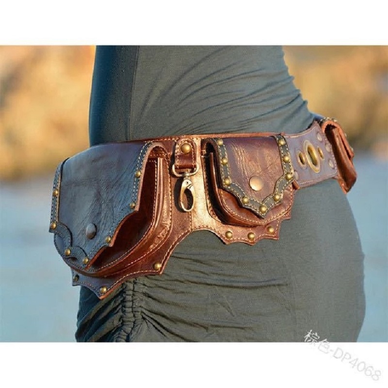女性のためのエレガントな革の冬のウエストバンド,ベルト,フェ - Travel Accessories Hip Belt のレビューと価格