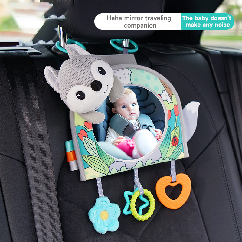 ベビーカーシートミラーおもちゃ子供用モニター調整可能な教育感 - Travel Accessories With Baby のレビューと価格