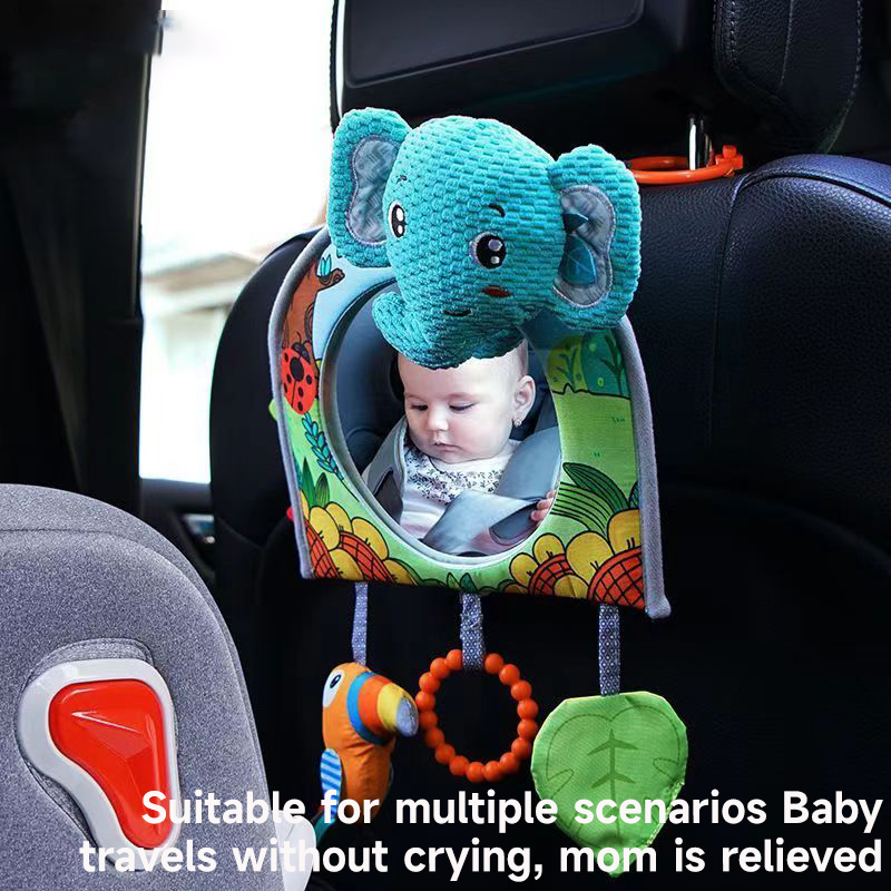 ベビーカーシートミラーおもちゃ子供用モニター調整可能な教育感 - Travel Accessories With Baby のレビューと価格