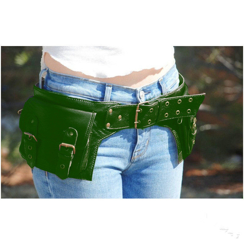 女性のためのエレガントな革の冬のウエストバンド,ベルト,フェ - Travel Accessories Hip Belt のレビューと価格