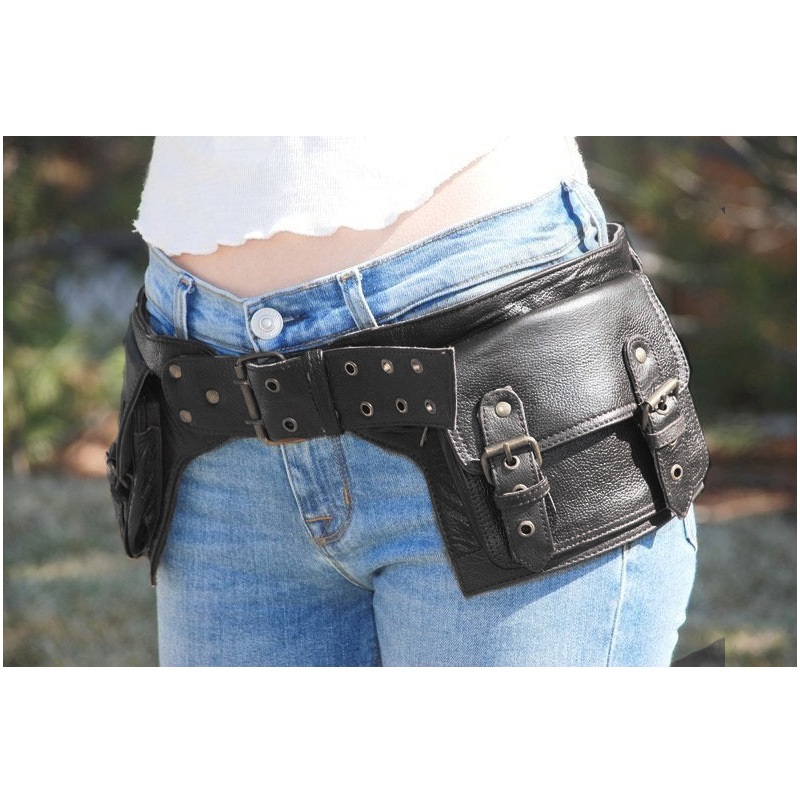 女性のためのエレガントな革の冬のウエストバンド,ベルト,フェ - Travel Accessories Hip Belt のレビューと価格