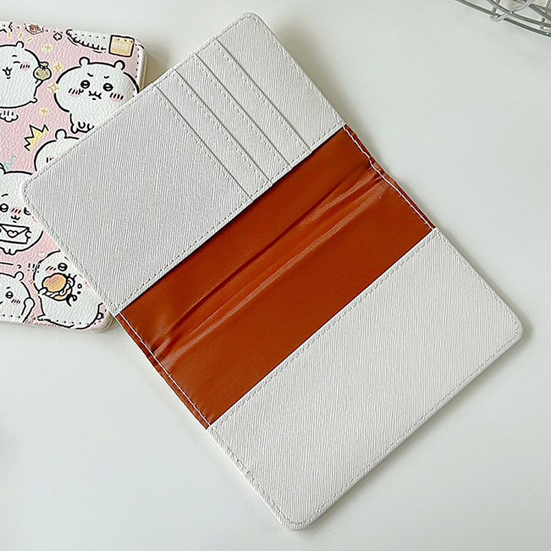 かわいいパンダパスポートカバー少女漫画ピンククマ銀行クレジッ - Travel Accessories Pink のレビューと価格