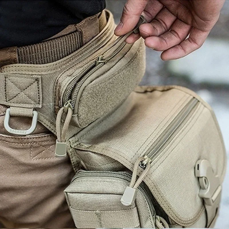 新しいメンズ防水レッグラップヒップドロップベルトウエストオッ - Travel Accessories Hip Belt のレビューと価格