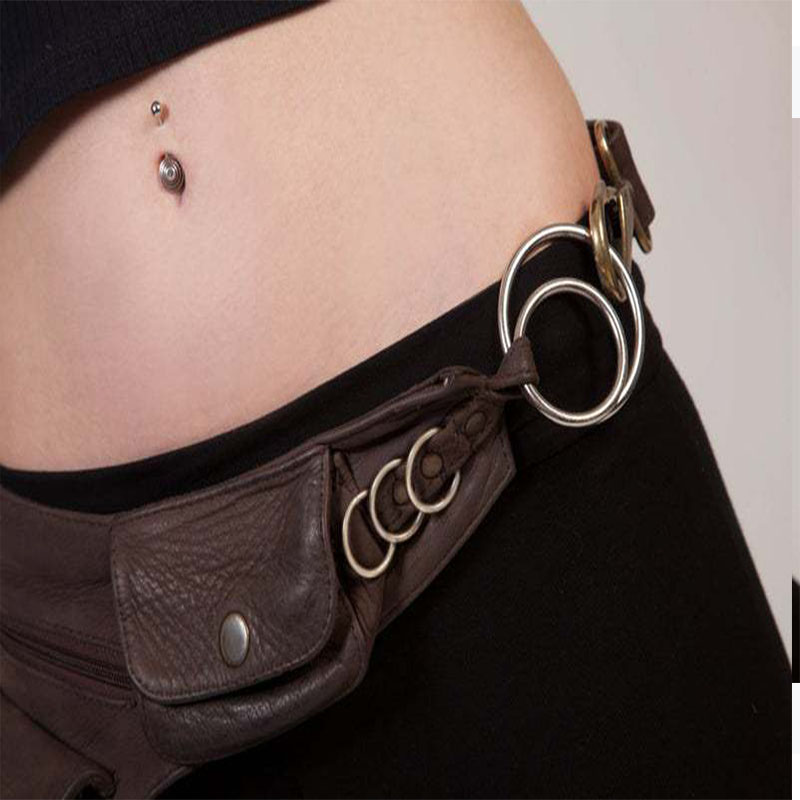女性のための手作りの革のユーティリティベルト,ヒップベルト, - Travel Accessories Hip Belt のレビューと価格