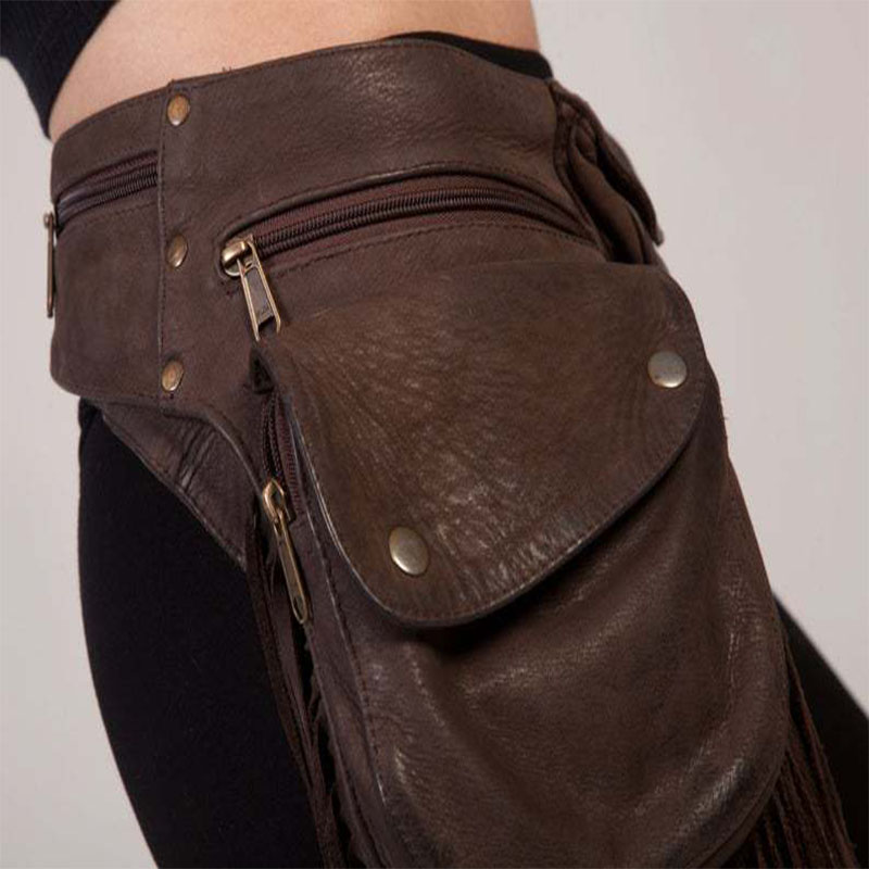 女性のための手作りの革のユーティリティベルト,ヒップベルト, - Travel Accessories Hip Belt のレビューと価格