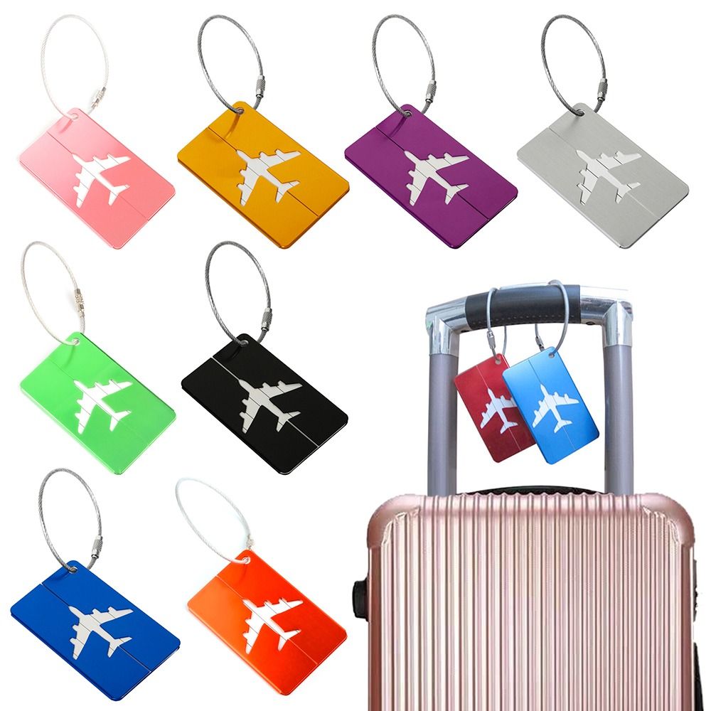 トラベルバッグ用の再利用可能なアルミニウム製ラゲッジタグ,収 - Travel Accessories Kmart のレビューと価格