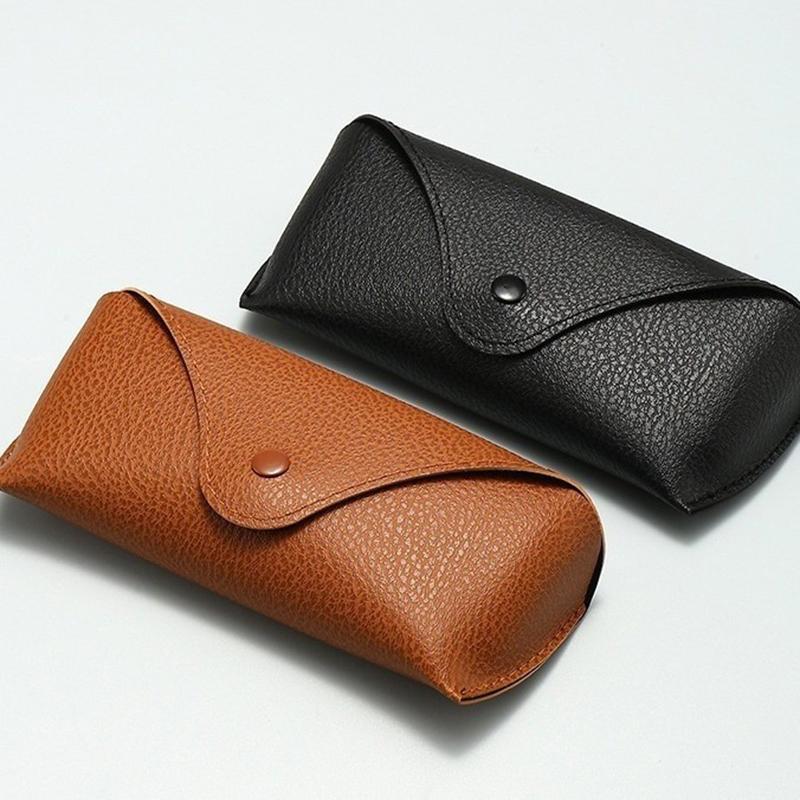 PUレザーサングラスケース コンパクトで柔らかいメガネポーチ - Travel Accessories Pouch For Men のレビューと価格